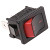 RS Pro - 419794 - 10 A@ 125 Vac +85 degC -20 deg C 19.2mm 13mm On-Off Black/Red SPST Rocker Switch|70791283 | ChuangWei Electronics