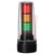 Patlite - LS7-302DWH9D-RYG - 24 V dc Red Green Amber 3 Light Elements LS7 LED Beacon Tower with Buzzer|70378074 | ChuangWei Electronics