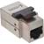 L-com Connectivity - TDG1026KCS-R5E - Category 5E Shielded RJ45 (8x8) Right Angle Keystone Coupler|70126632 | ChuangWei Electronics