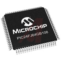 Microchip Technology Inc. PIC24FJ64GB108-I/PT