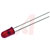 Vishay / Small Signal & Opto Products (SSP) - TLHR6205 - GaAsP on G 635nm +/-14deg 2V Vf 30mA If T-1-3/4 5mmDia. 20mcd Red LED|70061548 | ChuangWei Electronics