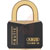 ABUS USA - T84MB/30 B - Black KA Shackle 9/16in H 3/16in D 1-1/4in W 3 Pin Vinyl Casing Brass Padlock|70567126 | ChuangWei Electronics