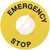 EAO - 704.963.6 - 59x1mm 22.5mm Yellow EMERGENCY STOP English E-Stop Legend Plate Accessory|70029371 | ChuangWei Electronics