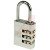 RS Pro - 7816039 - 5mm Shackle 30mm Aluminium Combination Padlock|70615074 | ChuangWei Electronics