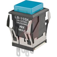 NKK Switches LB15SKW01-28-GJ