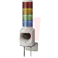 Patlite LKEH-102FV-W-EX-R