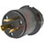 Hubbell Wiring Device-Kellems - HBL2321BK - BK L6-20P 20A 250V LKG PLUG|70574824 | ChuangWei Electronics