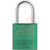 ABUS USA - 72/30  GRN - KA Shackle .19D 1.06H .67W Green 1.19in W 2.53in H Aluminum Body Padlock|70566798 | ChuangWei Electronics