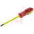 RS Pro - 4500857 - Bi-material Flat 4 mm Tip 100 mm Chrome Vanadium Steel Insulated Screwdriver|70614710 | ChuangWei Electronics