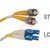 Quest Technology International, Inc. - NFO-LCST-S9DX-1M - ST-LC 1M Duplex Single Mode Fiber Optic Patch Cord|70121399 | ChuangWei Electronics