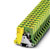 Phoenix Contact - 452014 - Single Level Yellow Green Screw Term 82A MSLKG 5 Series Earth Modular Trm Blk|70171181 | ChuangWei Electronics