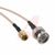 Amphenol RF - 245101-01-24.00 - 24 INCHES RG316 BNC STRAIGHT PLUG TO SMA STRAIGHT PLUG CABLE ASSEMBLIES|70033002 | ChuangWei Electronics